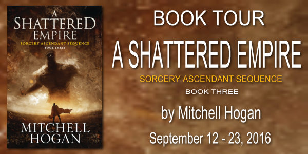 Book Feature A Shattered Empire By Mitchell Hogan The